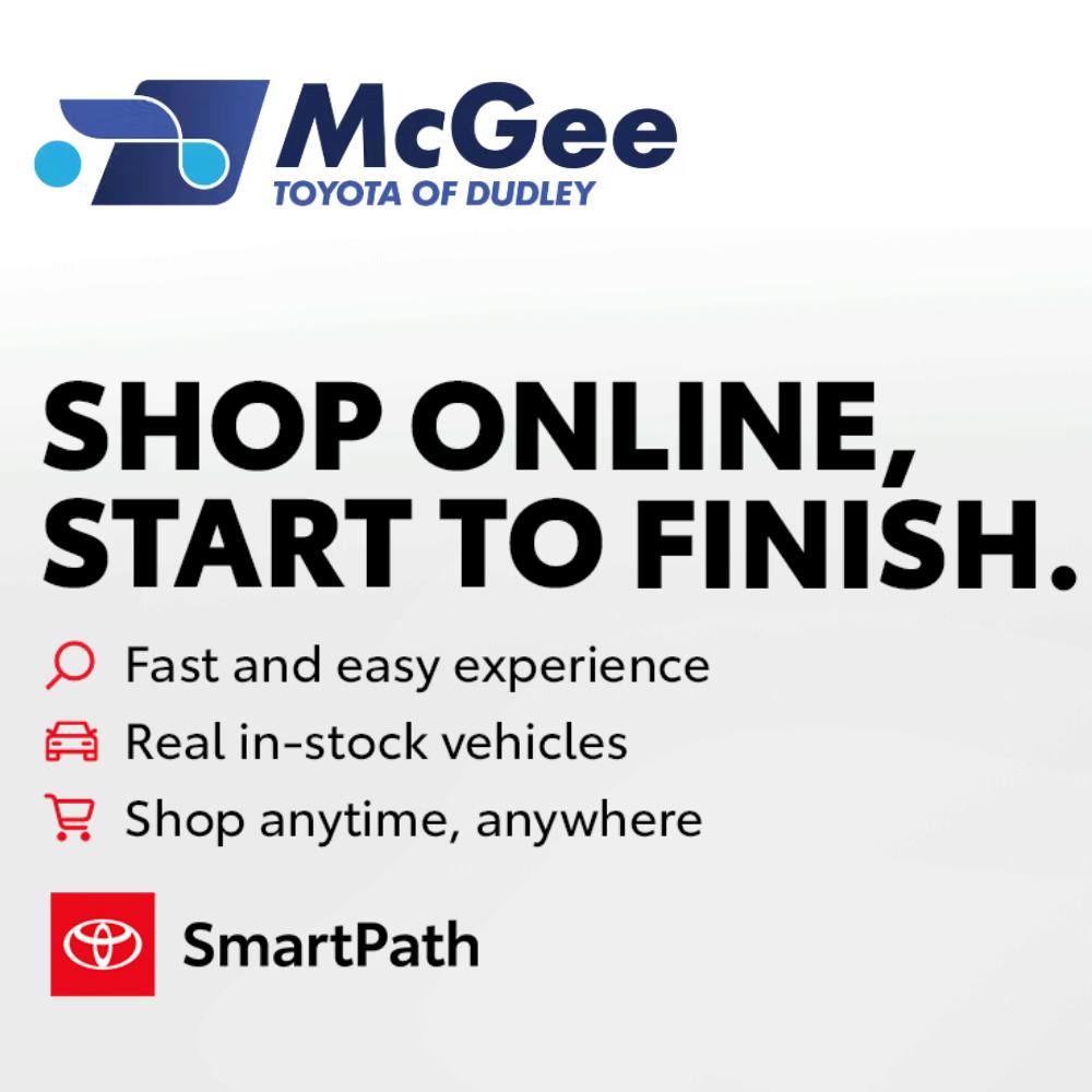 Shop Online at McGee Toyota of Dudley