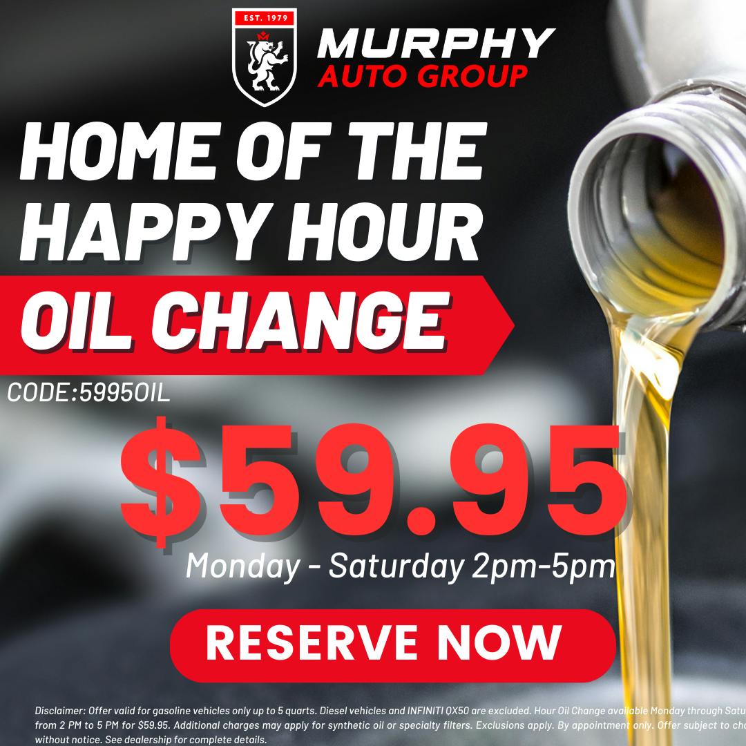 Happy Hour Oil Change | Miracle Nissan of Augusta