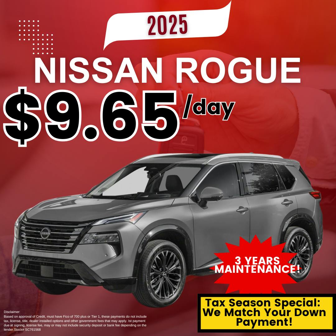 Nissan Rogue – March | Miracle Nissan of Augusta