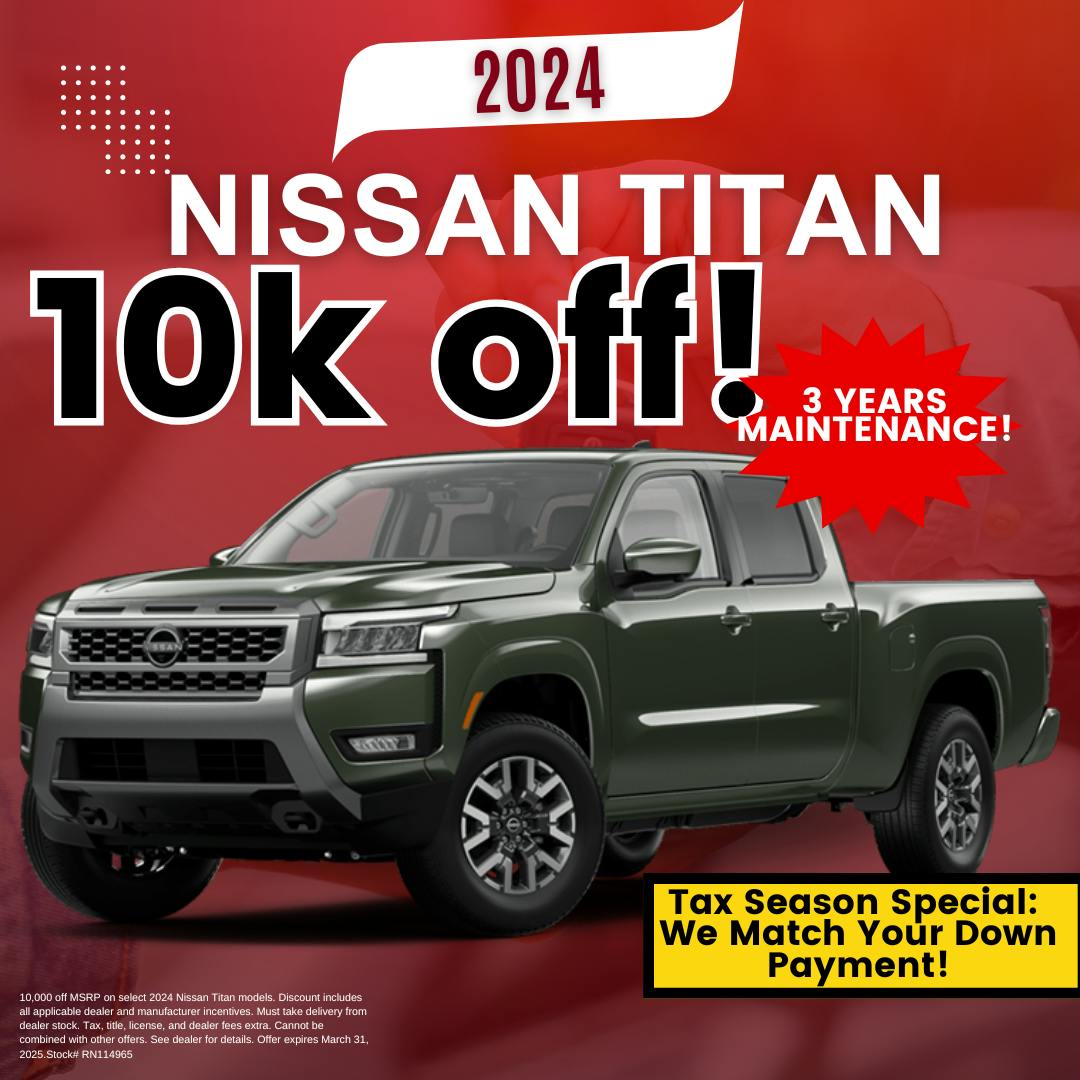 Nissan Titan – March | Miracle Nissan of Augusta