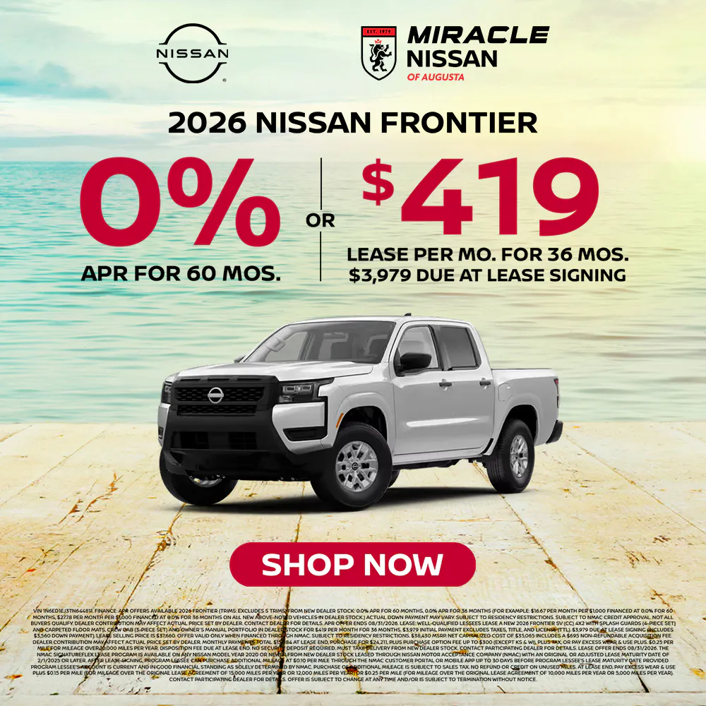 2026 New Nissan Frontier