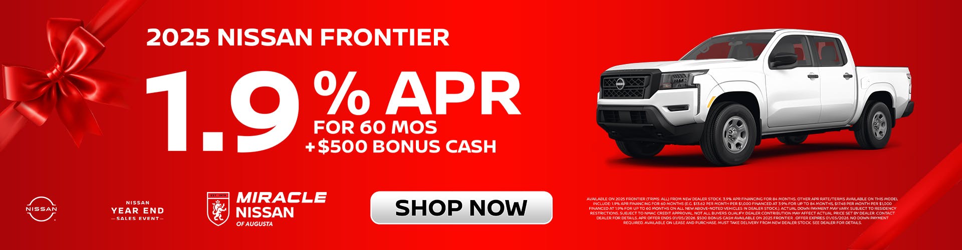 2025 Nissan Frontier DEC