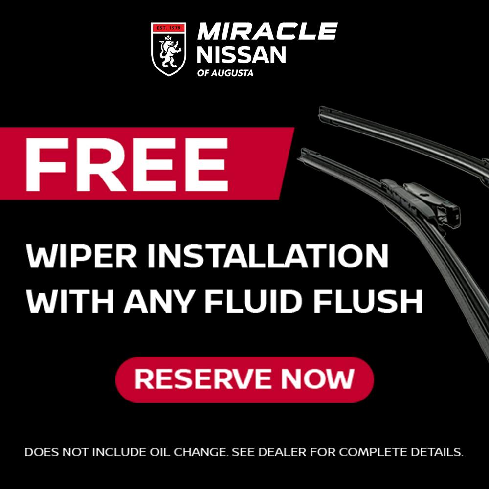 Wiper installation | Miracle Nissan of Augusta