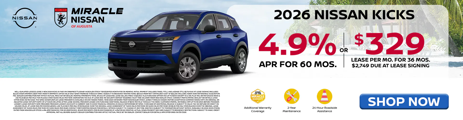 2026 New Nissan Kicks