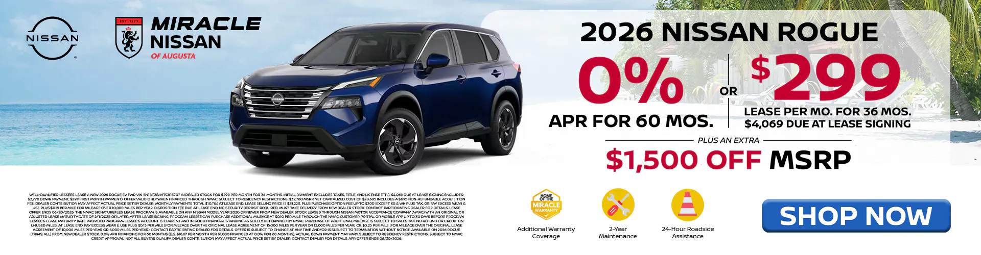 2026 New Nissan Rogue