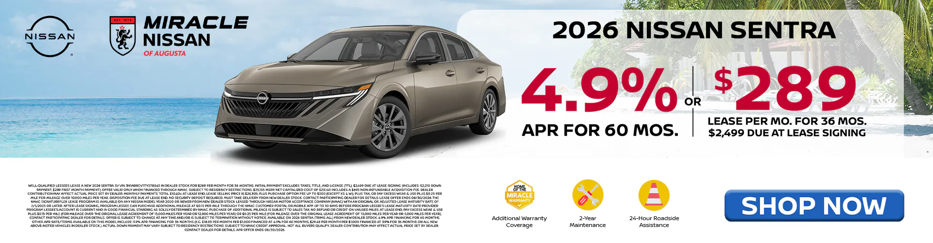 2026 New Nissan Sentra