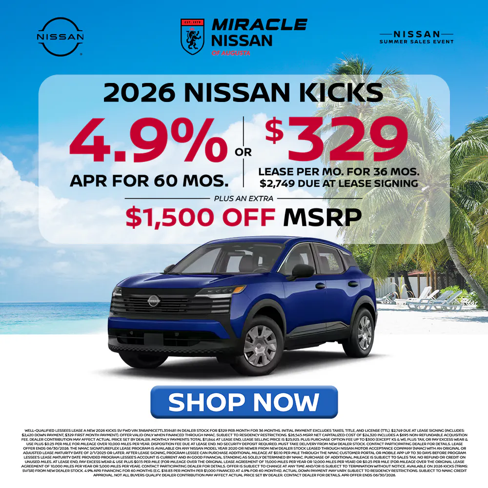 2026 New Nissan Kicks