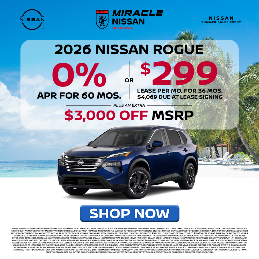 New 2026 Nissan Rogue