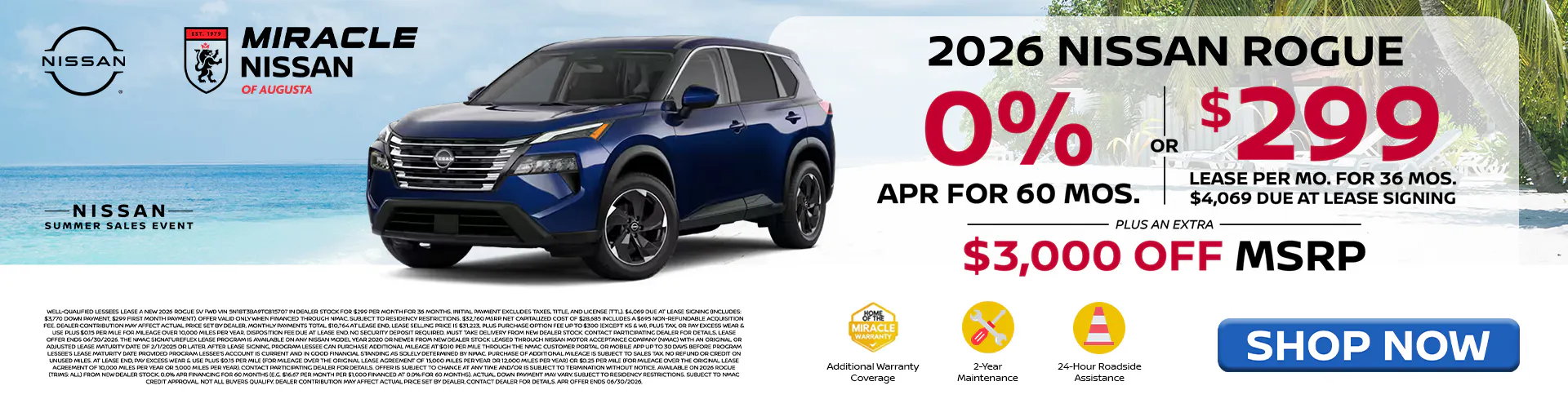 2026 New Nissan Rogue