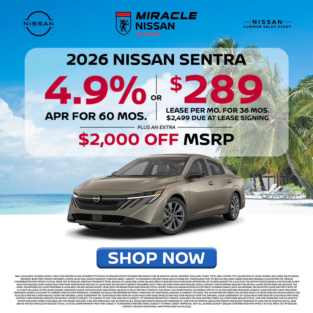 2026 New Nissan Sentra