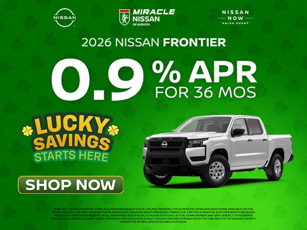 New 2026 Nissan Frontier