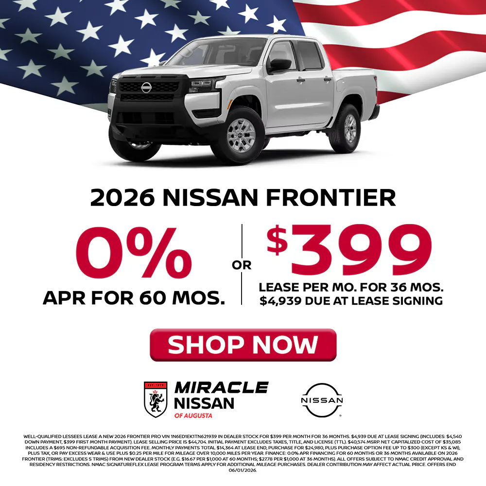 2026 New Nissan FRONTIER