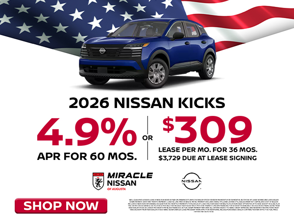 New 2026 Nissan Kicks