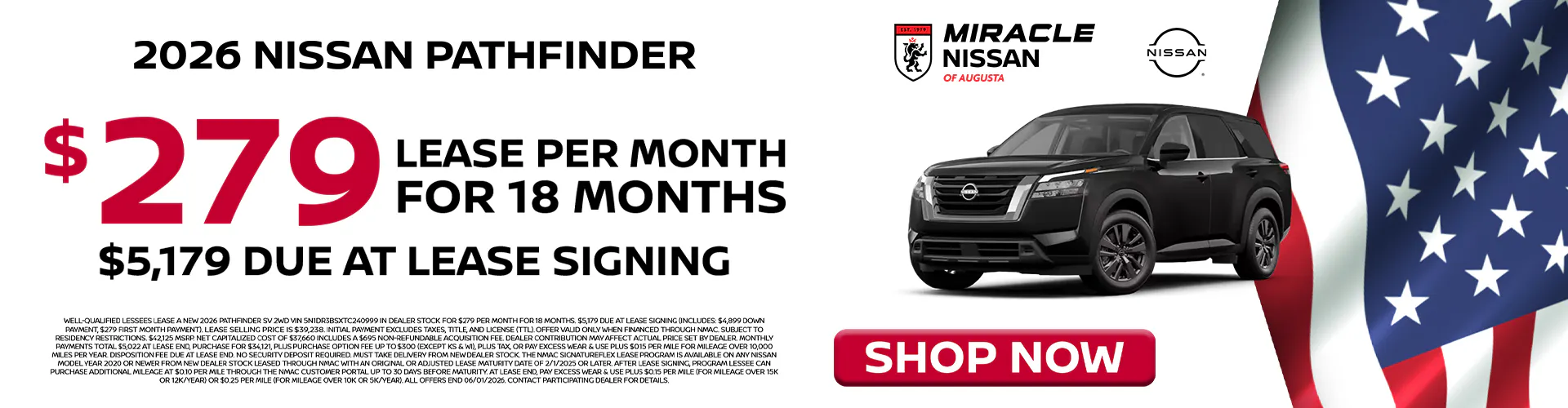 2026 New Nissan Pathfinder