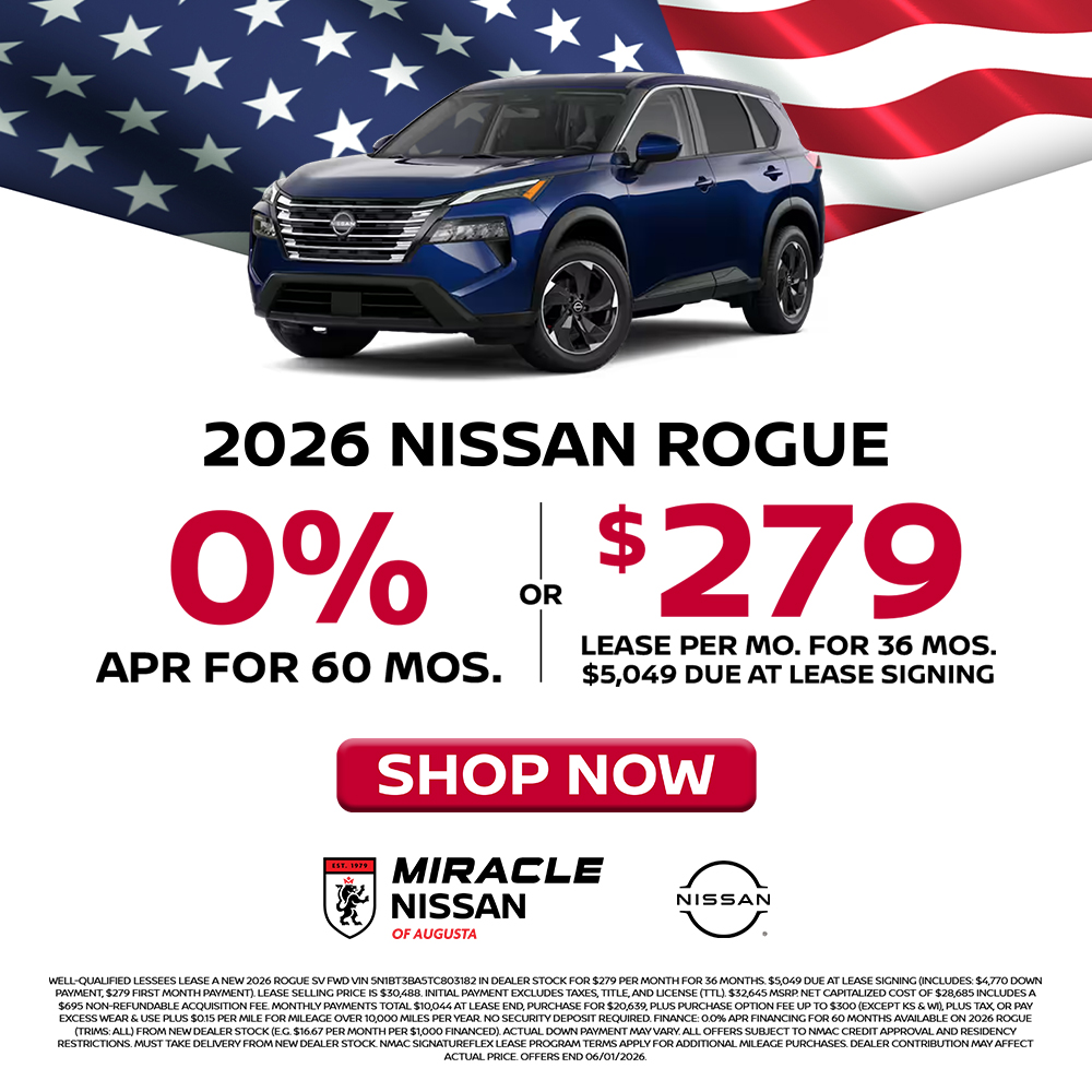 New 2026 Nissan Rogue