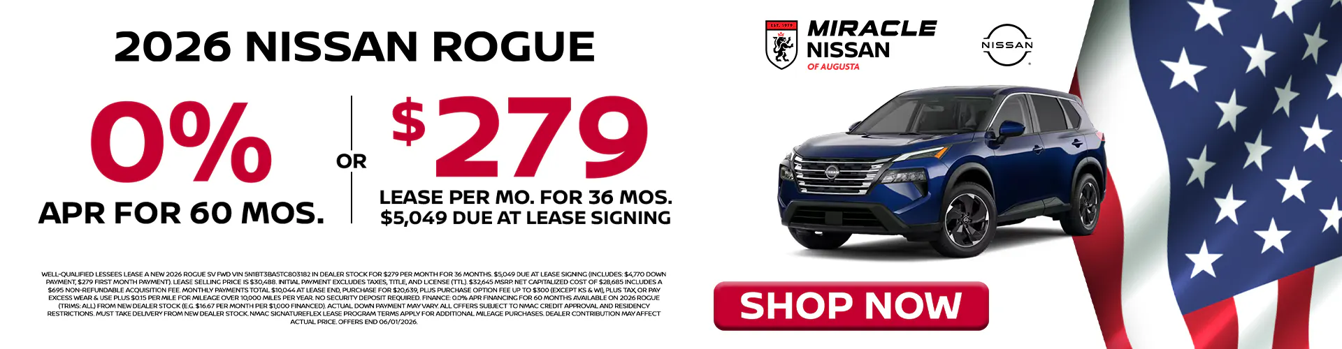 2026 New Nissan Rogue