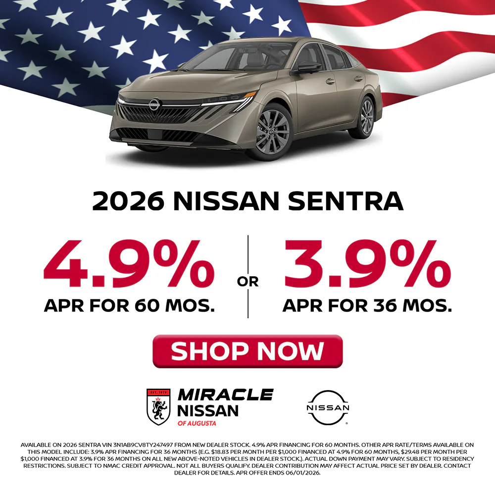 2026 New Nissan Sentra