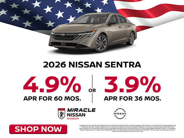 New 2026 Nissan Sentra