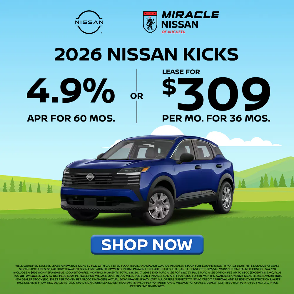 2026 New Nissan Kicks