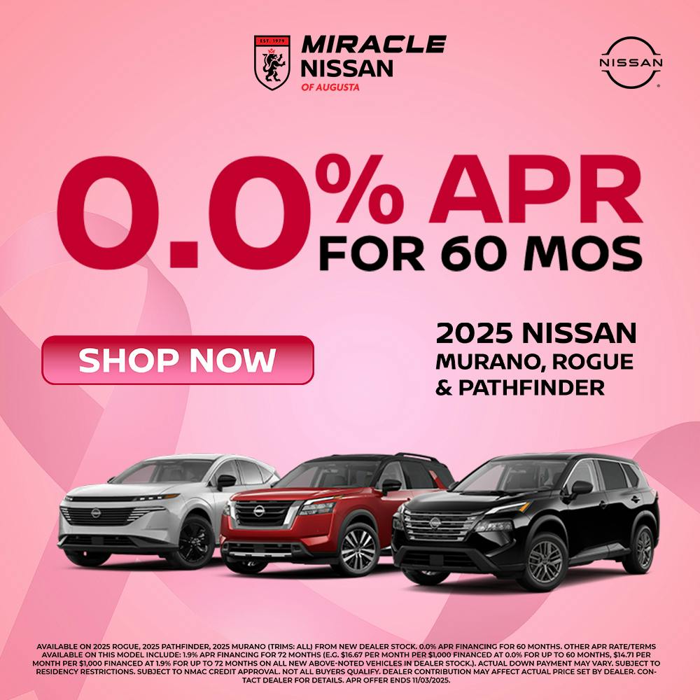 0.0% APR FOR 60 MOS