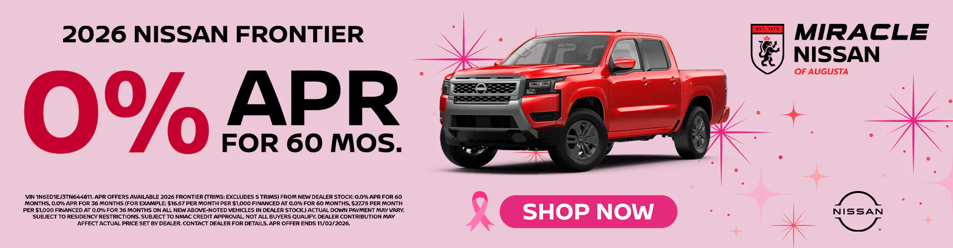 2026 New Nissan Frontier