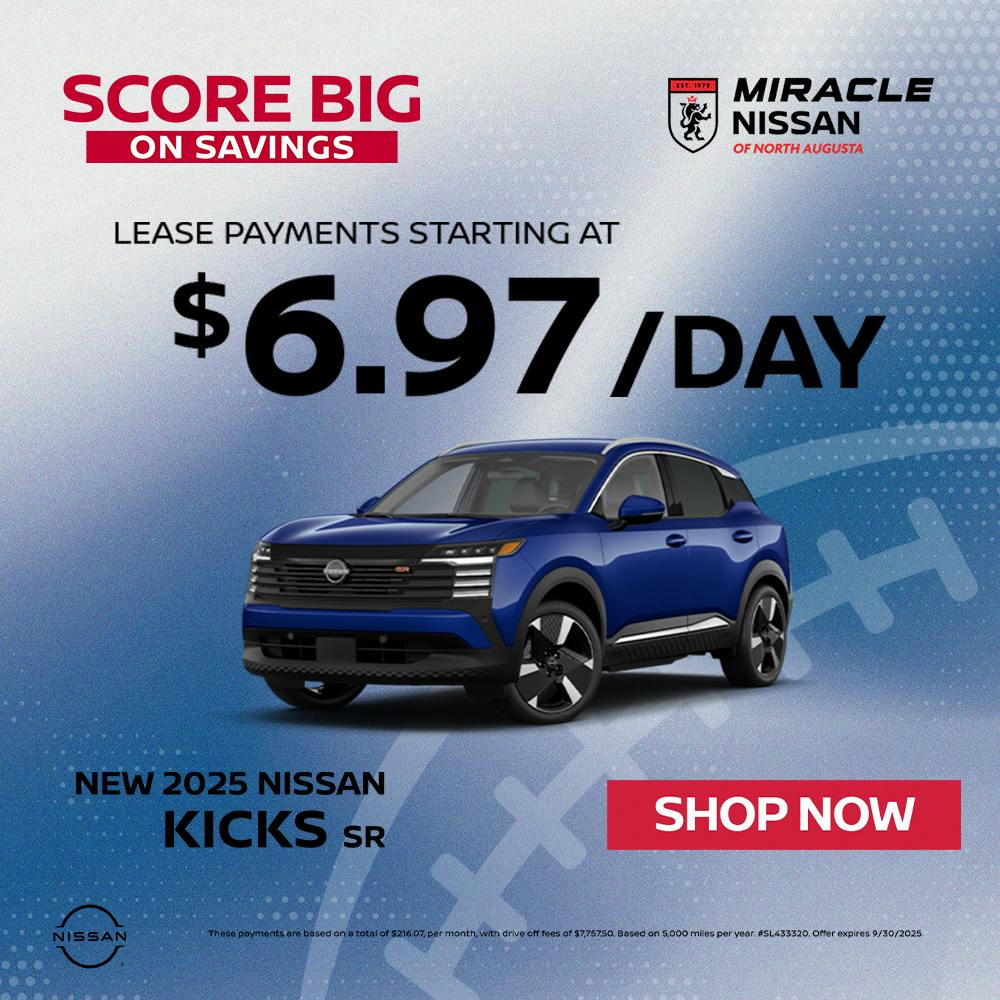 NEW 2025 NISSAN KICKS SR