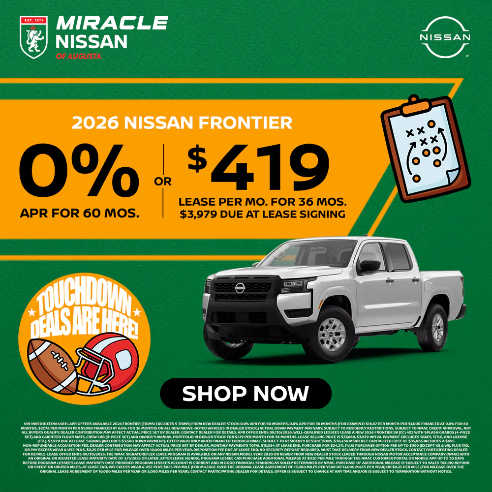 2026 New Nissan Frontier