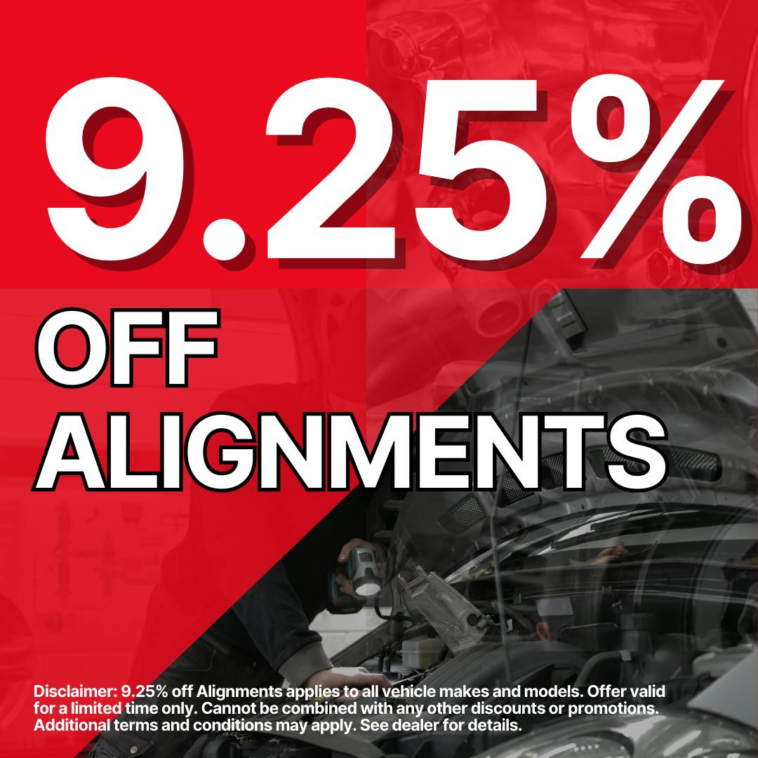 9.25% Alighnment | Miracle Nissan of Augusta