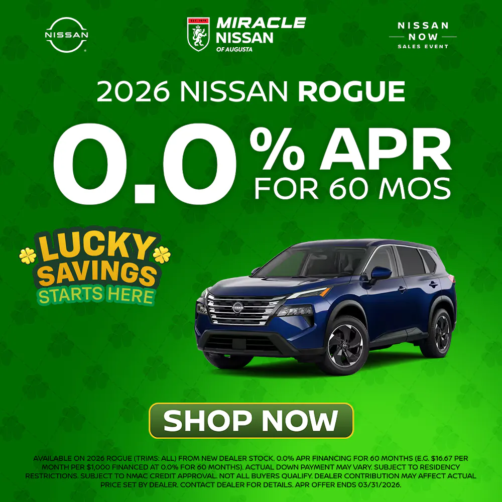 Nissan Rogue March | Miracle Nissan of Augusta