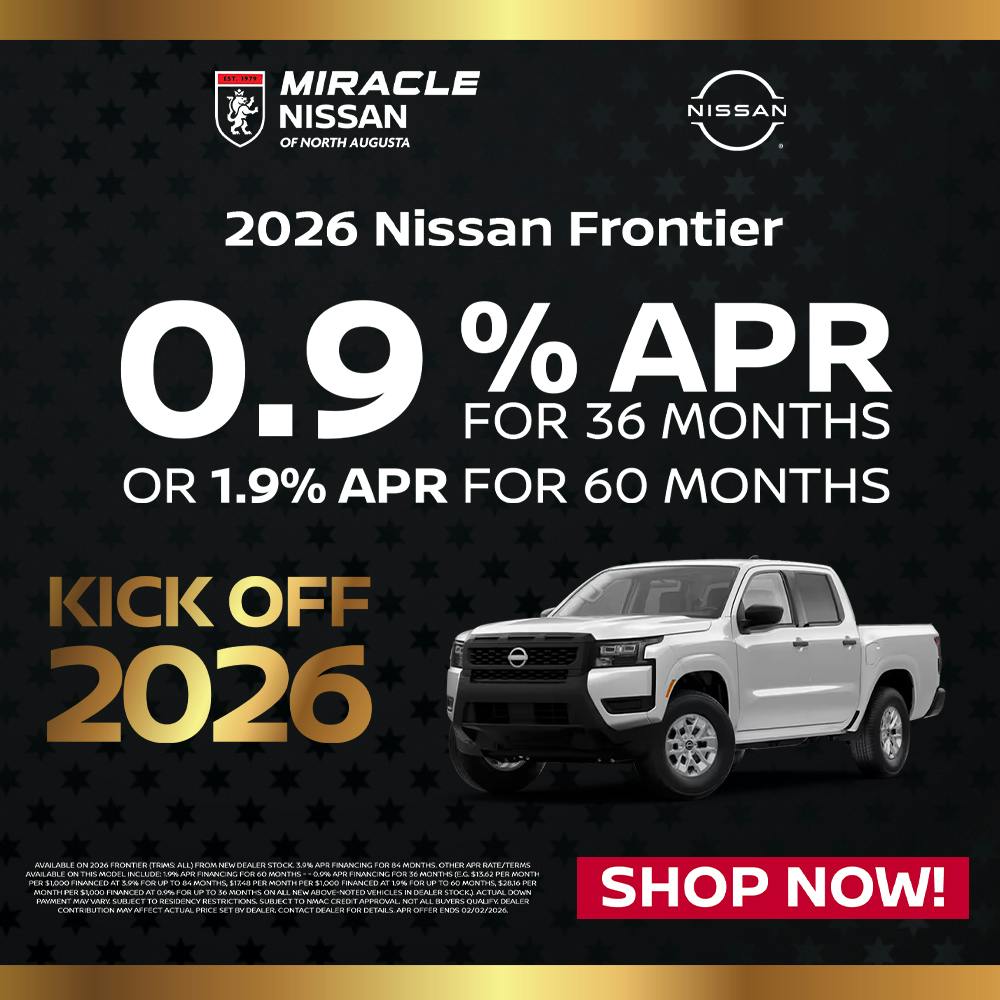 2025 Nissan Frontier 0.9 % APR