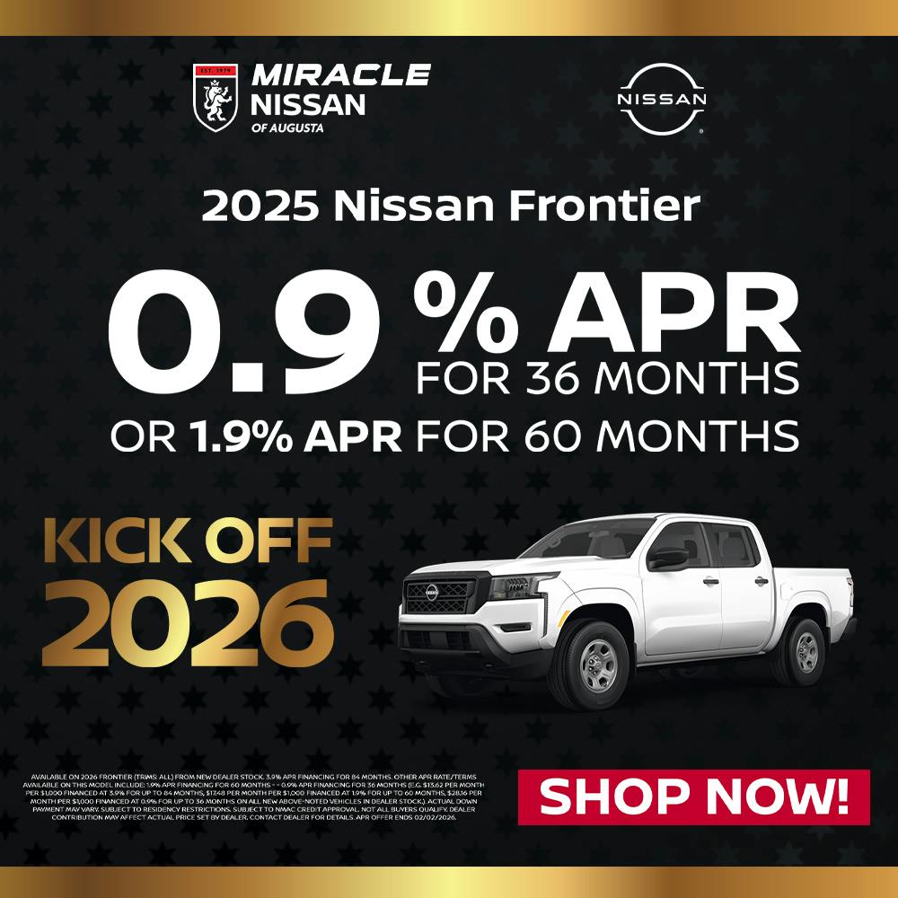 2025 Nissan Frontier 0.9 % APR