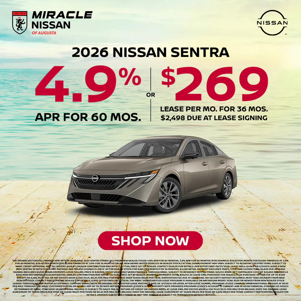 2026 New Nissan Sentra