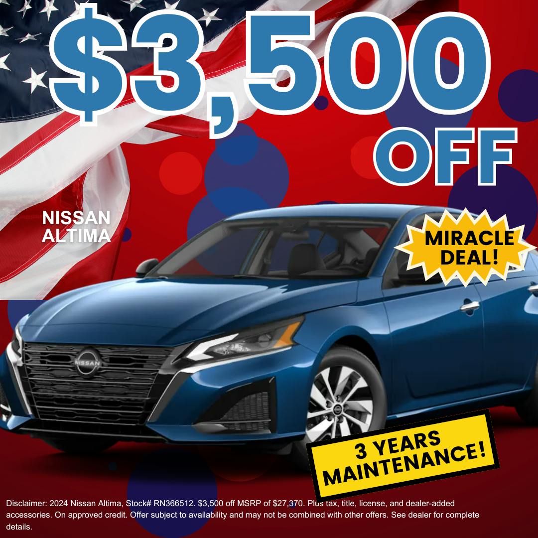 Nissan Altima | Miracle Nissan of North Augusta