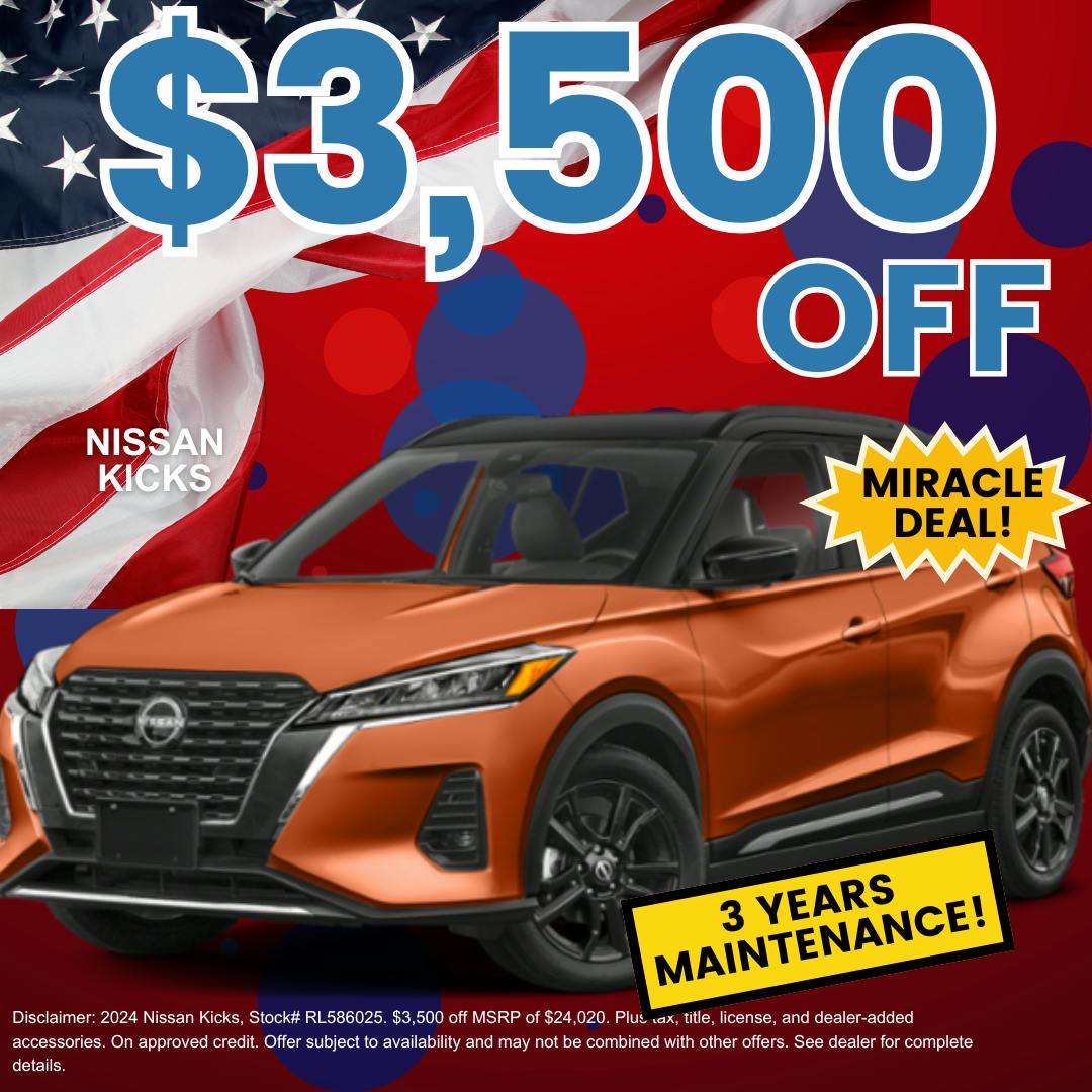 Nissan Kicks | Miracle Nissan of North Augusta