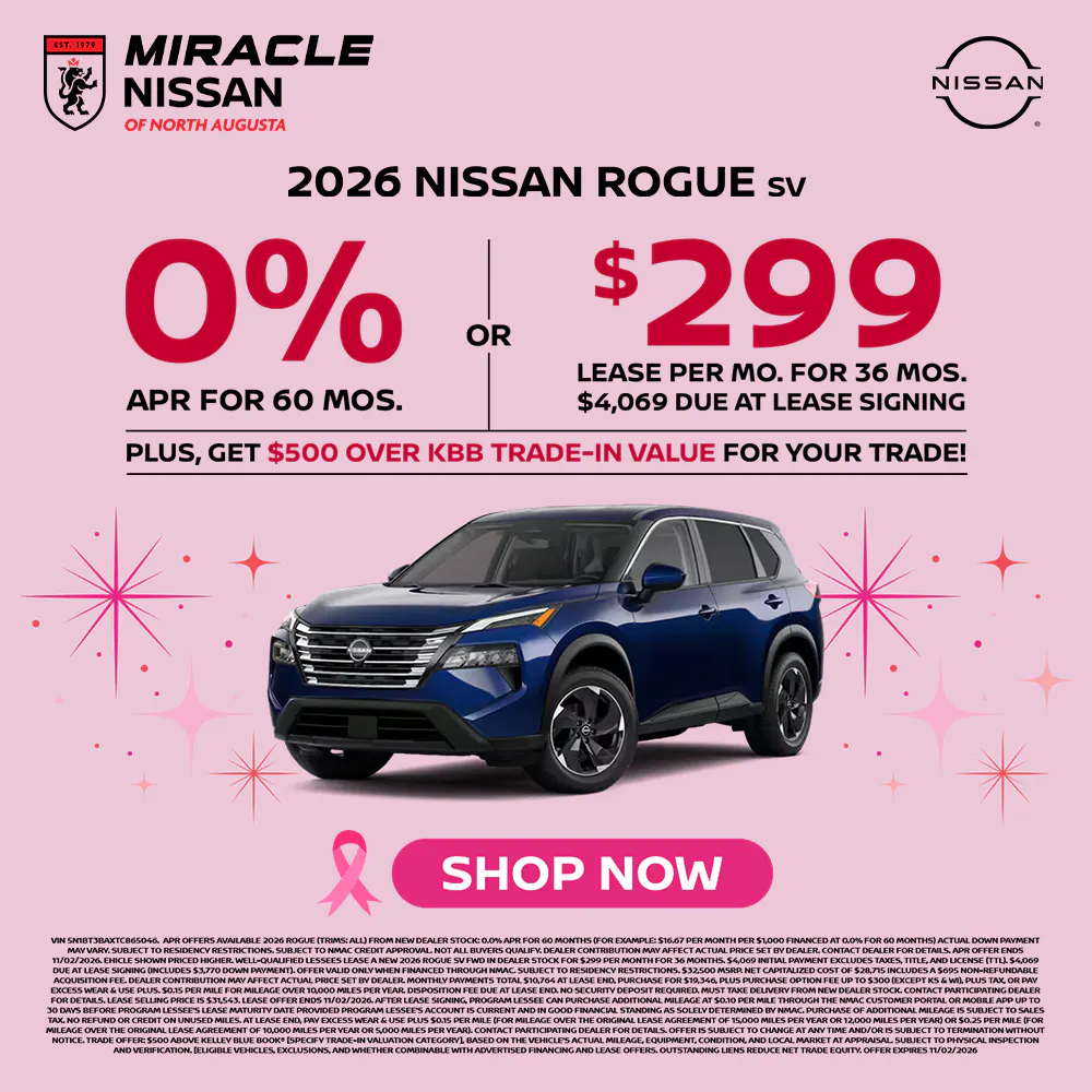 2026 New Nissan Rogue SV