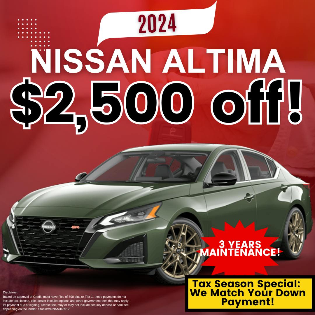 Nissan Altima – March | Miracle Nissan of North Augusta