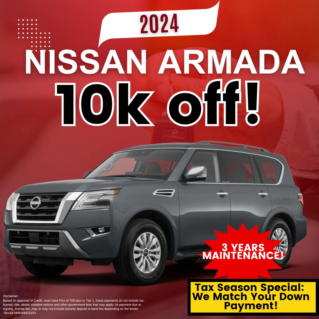 Nissan Armada – March | Miracle Nissan of North Augusta