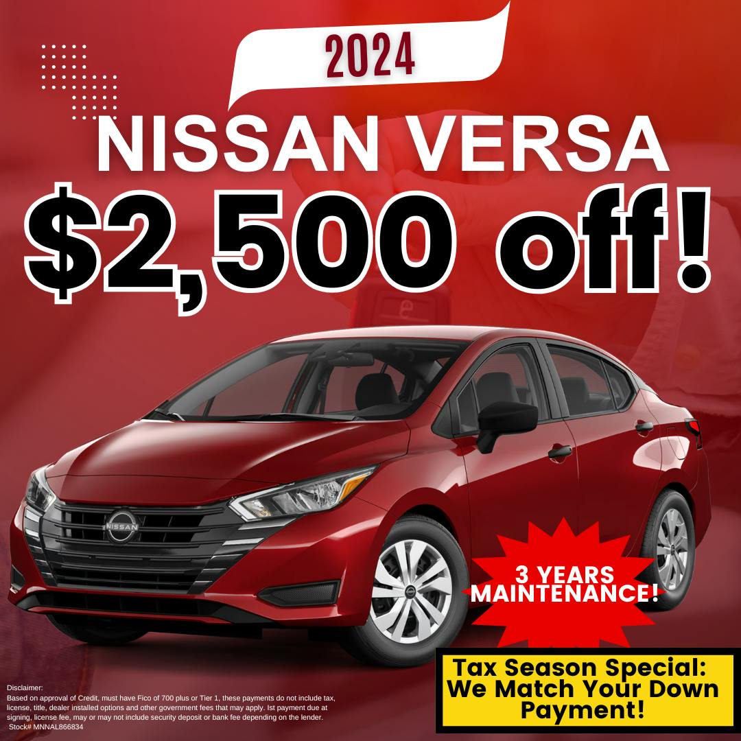 Nissan Versa – March | Miracle Nissan of North Augusta