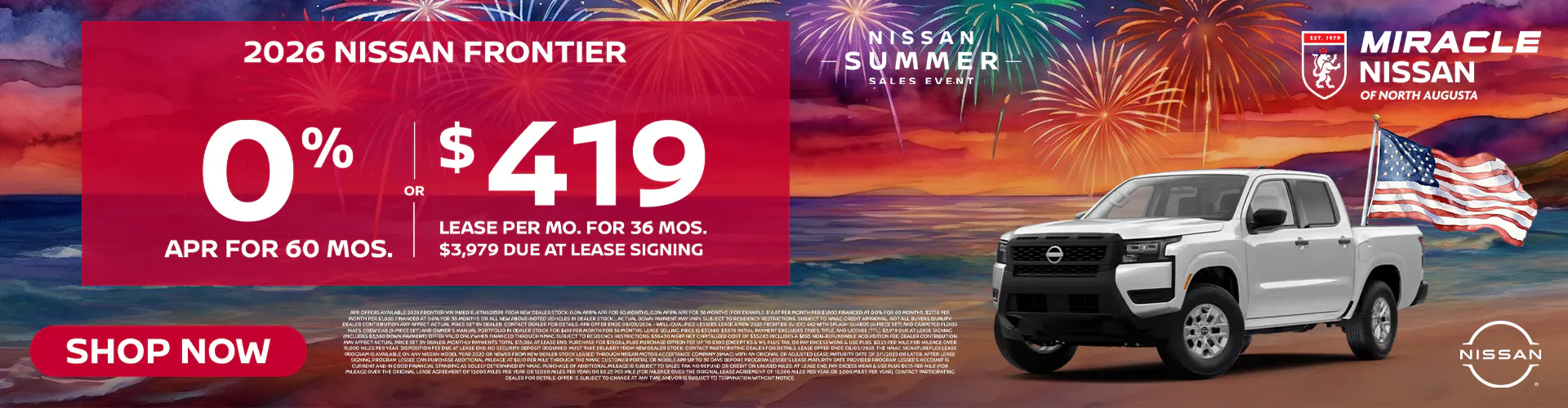 2026 New Nissan Frontier