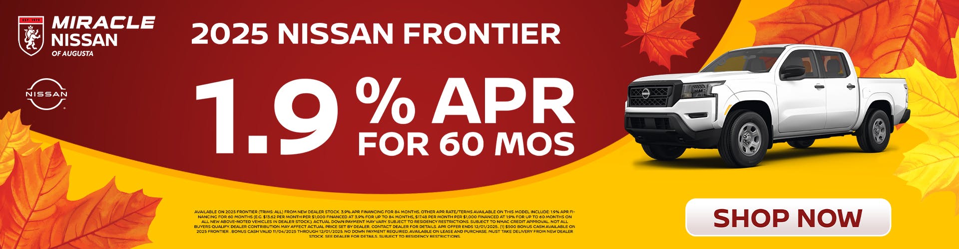 2025 Nissan Frontier