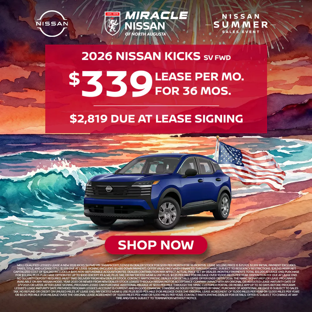 2026 New Nissan Kicks SV FWD