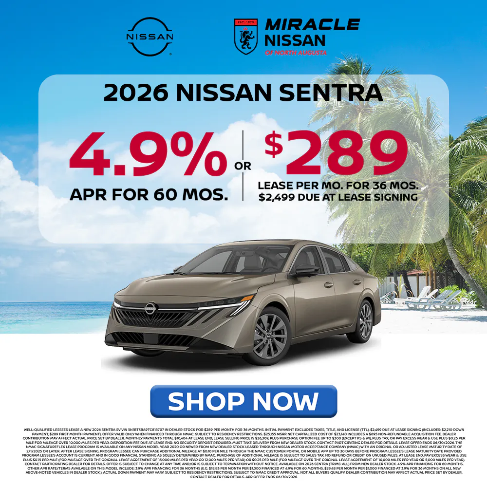 2026 New Nissan Sentra