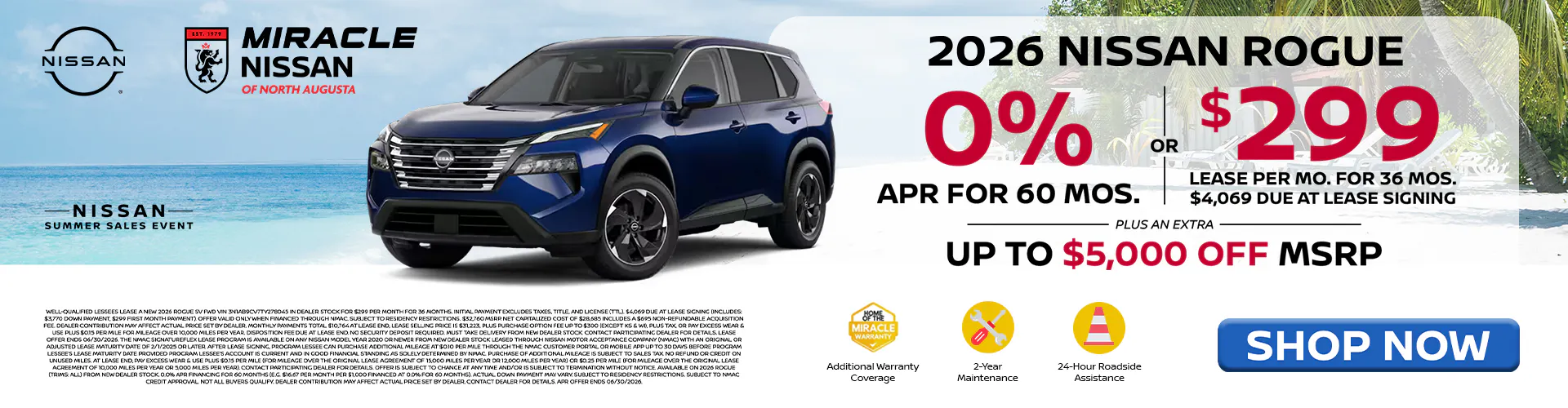 2026 New Nissan Rogue