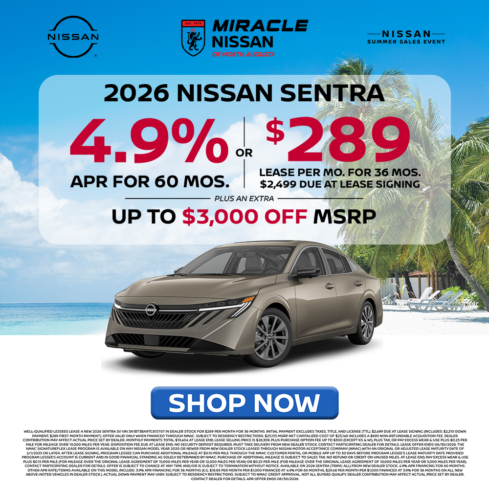 New 2026 Nissan Sentra