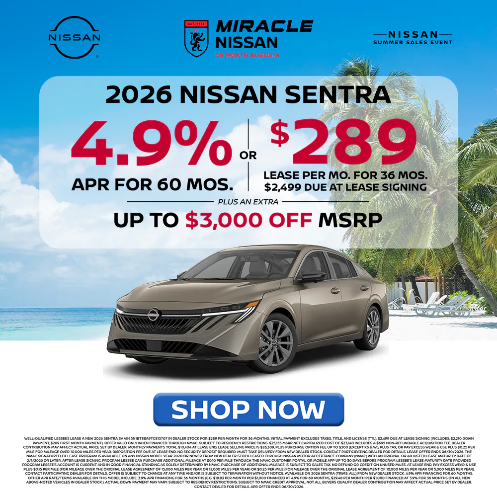 2026 New Nissan Sentra