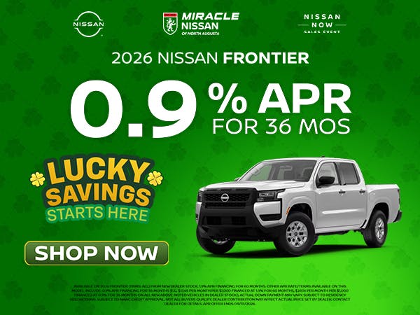 New 2026 Nissan Frontier