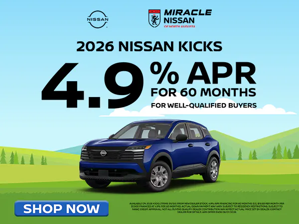 New 2026 Nissan Kicks