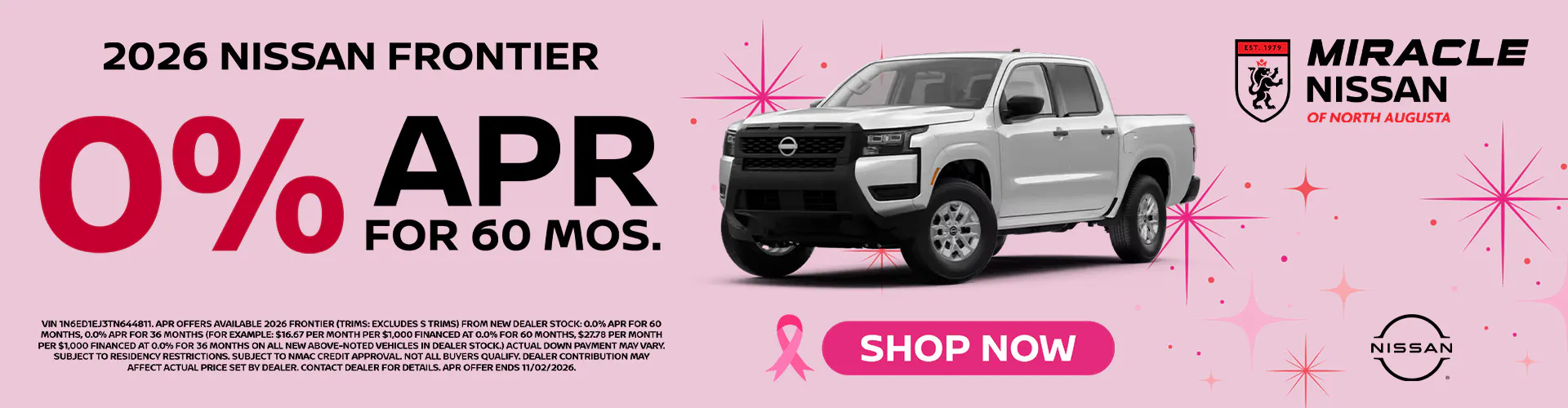 2026 New Nissan Frontier