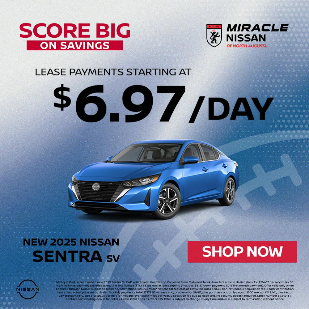 NEW 2025 NISSAN SENTRA SV