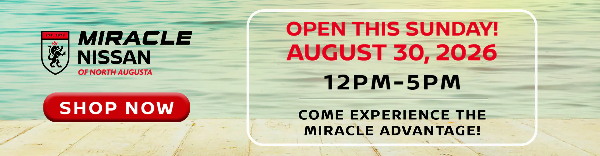 Open on Sunday